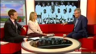 Adrian Chiles talks about the BBCs documentary   Whites vs Blacks How Football