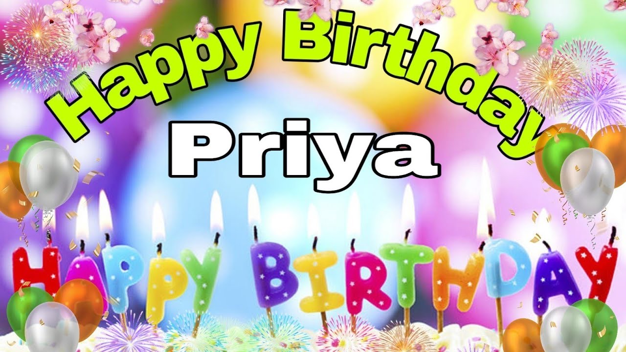 #HappybirthdayPriya#प्रिया# Happy Birthday Priya ...WhatsApp Status ...