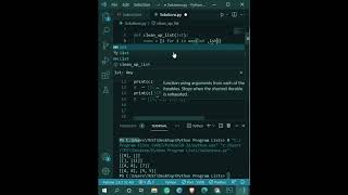 #shorts #Programming #coading #python combining list and returning problem writing a python function