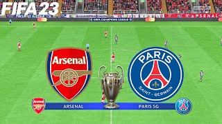 FIFA 23 | Arsenal vs PSG - UEFA Champions League - PS5 Gameplay