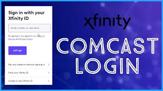 How to Login Comcast Email Account 2023? Comcast Xfinity Login