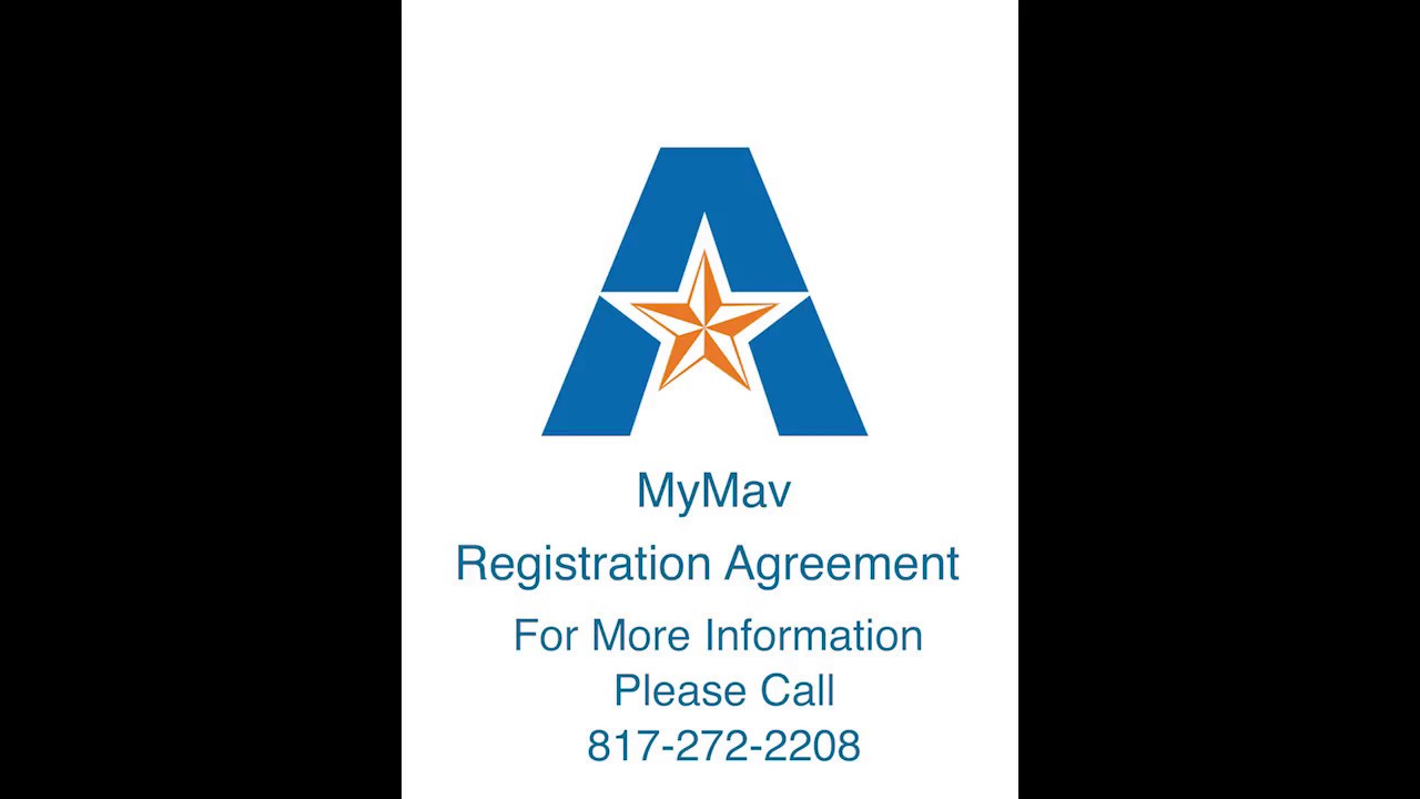 My Mav Registration Agreement Youtube