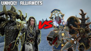 UNHOLY ALLIANCE 2V2 - Total War Warhammer 2 - Multiplayer Battle