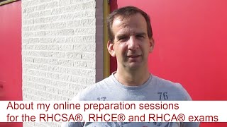 Online preparation for the RHCSA® , RHCE® and RHCA® exam