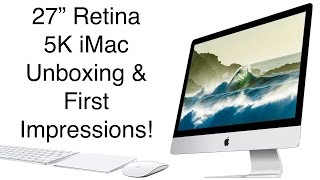 Apple iMac 27" 5K Retina Display Unboxing!