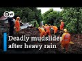 India floods & mudslides kill more 110 with many still missing | DW News