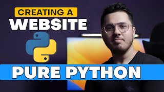 I Created this website using Pure Python | Anvil Tutorial 🔥