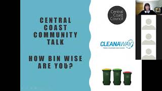 How Bin Wise Are You? Central Coast Community Talk  - Virtual Presentation