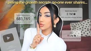HOW I GREW 100K SUBSCRIBERS IN 3 MONTHS | real growth strategies with examples