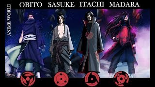 The Uchiha [AMV] { Sasuke, Itachi, Madara and Obito } Us Against The World HD