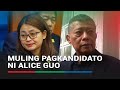 Muling pagkandidato ni Alice Guo, posibleng harangin ng DOJ | ABS-CBN News