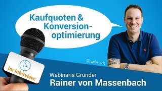 Tipps zur Konversionoptimierung bei Deinen Webinaren (Webinaris CEO im Interview)