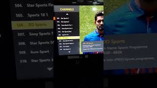DD Sports Channel Number in Sun Direct DTH ? India vs New Zealand Live Cricket in Sun direct