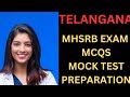 MHSRB EXAM PREPARATION  mock test for medical staff