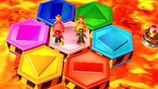 Mario Party: The Top 100 - Minigames - Peach vs Daisy vs Mario vs Luigi