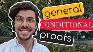 General CONDITIONAL proof ⟨14,05⟩