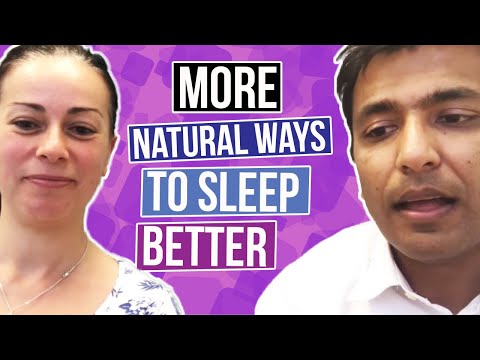 More natural ways to sleep better More natural ways to sleep better