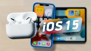 Новое в AirPods и iOS 15 — обзор!