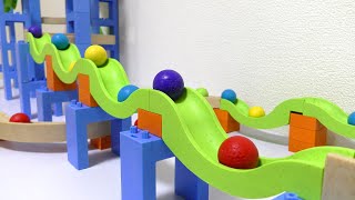 Marble race ☆ TrixTrack winding slope summary video # 1