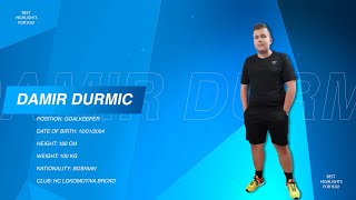Damir Durmic - Goalkeeper - HC lokomotiva Brcko - Highlights - Handball - CV - Giveaway Winner 2021