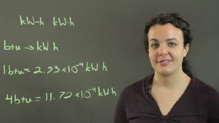 How to Convert BTU to kW-h : Conversions & Other Math Tips