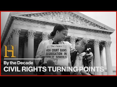 How long did civil rights protests last?