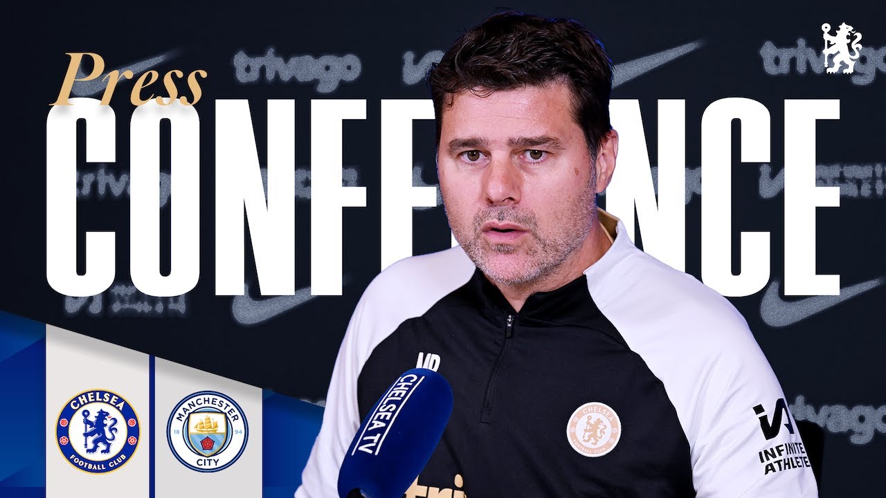 POCHETTINO | Chelsea V Man City Press Conference | Pre-match | 10/11/23 ...