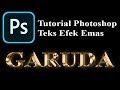 Membuat teks efek emas - tutorial photoshop