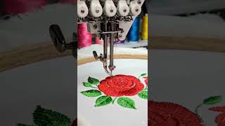Threads turning fabric into magic #sewing #stitching #embroidery #shorts #thethreadcraftstudio