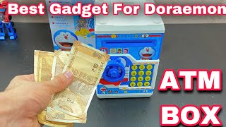 Doraemon Smart ATM Machine Box Unboxing And Saving Some Money