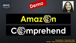 AWS Demo - Amazon Comprehend