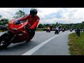 80biji superbike penuhi jalan..mainan 270 ke atas..ada r1m ducati v4r cbr s1k gsxr zx10 rsv4