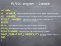 Oracle pl sql tutorial -  Introduction to PL_SQL programming #1