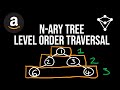 N Array Tree Level Order Traversal - LeetCode 429 - JavaScript