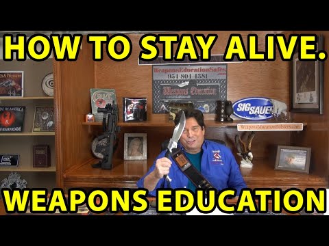 How To Stay Alive. Weapons Education - YouTube