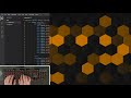 ASMR Programming - Creative Hexagon with Hover Effect using Html CSS - No Talking