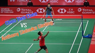 Chou Tien Chen VS Anthony Sinisuka Ginting