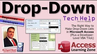 The Right Way to Make Drop-Down Lists in Microsoft Access - Plus a Developer-Level VBA Trick