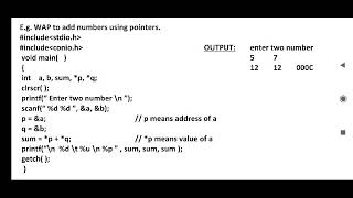 Lect.22 Pointers Programs