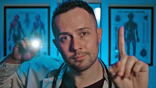 ASMR Midnight Cranial Nerve Examination | Night Shift Doctor Checks Your Nerves