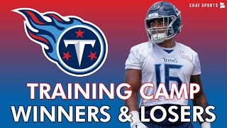 Tennessee Titans Training Camp Winners & Losers After First Week Ft. Treylon Burks & Ryan Tannehill