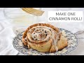 Make ONE Ooey, Gooey, Delicious Cinnamon Roll!