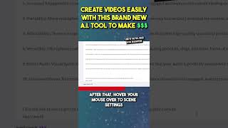 AI Videos: Create videos easily with this brand new Ai tool | Make Money Online