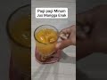 Pagi Pagi Minum Jus Mangga