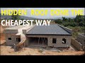 Building in Ghana | Ep-21 Lisa & Landon Project | Roofing & Fence Wall Plastering |#brightandclara