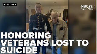 Sunrise Memorial Day Service in Missoula remembers veterans lost to suicide