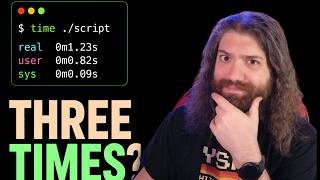 Timing Commands (bash `time` command) - Bash Scripting Course (pt32)