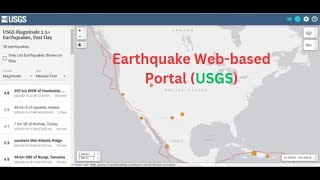 How to Use Earthquake Web-based Portal of USGS for Data Extraction || USGS || Latest Data
