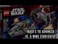 LEGO Star Wars 75150 - Vader’s TIE Advanced vs. A-Wing Starfighter Timelapse