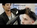 Modern Hairstyle For Men - Drop Fade - Natural Streaks -Mens Hair Highlights